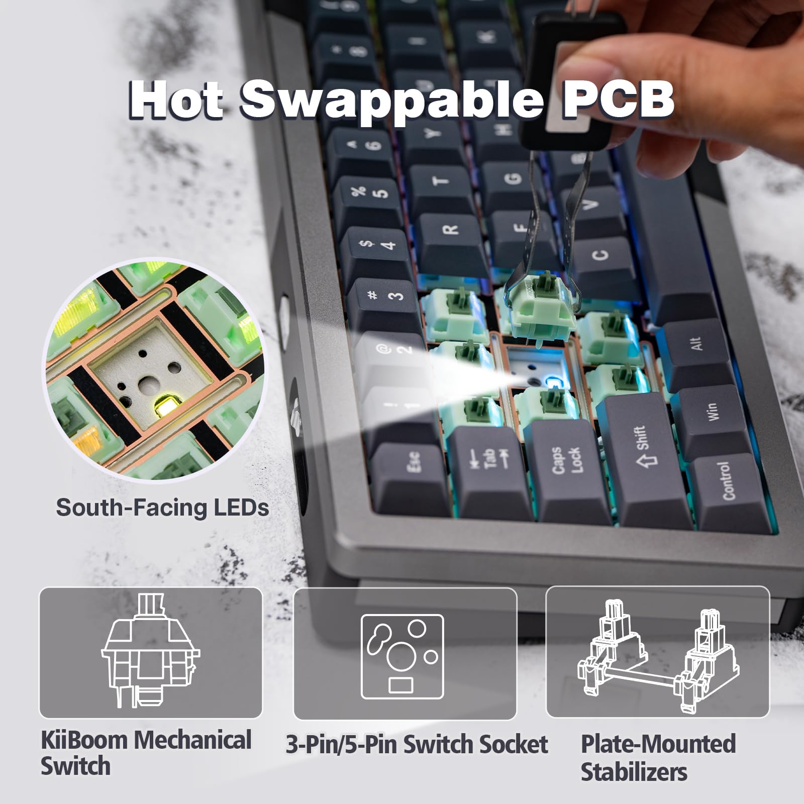 KiiBoom loop 65 メカニカルキーボード　新品未開封 KiiBOOM LOOP65